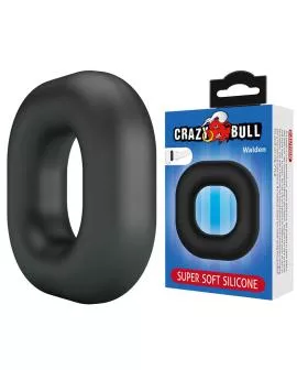CRAZY BULL - WALDEN SUPERSOFT SILIKON-PENNISRING SCHWARZ