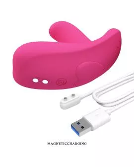 PRETTY LOVE - HAZELYNN 12-FUNKTIONEN-MASSAGEGERÄT MIT APP-STEUERUNG, PINK