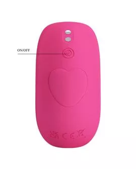 PRETTY LOVE - HAZELYNN 12-FUNKTIONEN-MASSAGEGERÄT MIT APP-STEUERUNG, PINK
