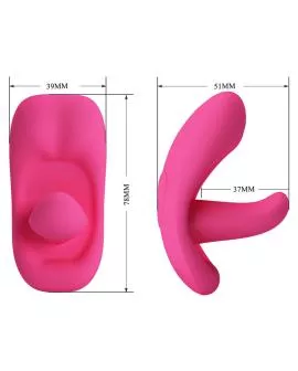 PRETTY LOVE - HAZELYNN 12-FUNKTIONEN-MASSAGEGERÄT MIT APP-STEUERUNG, PINK