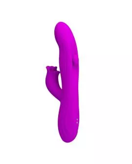 PRETTY LOVE - YALANDA HASE OSZILLIERENDER VIBRATOR MIT LED-ANZEIGE, LILA