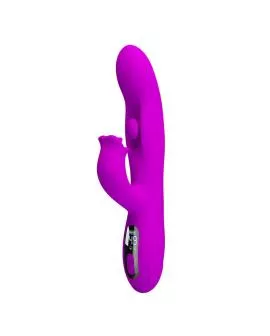 PRETTY LOVE - YALANDA HASE OSZILLIERENDER VIBRATOR MIT LED-ANZEIGE, LILA