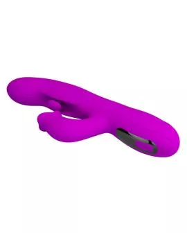 PRETTY LOVE - YALANDA HASE OSZILLIERENDER VIBRATOR MIT LED-ANZEIGE, LILA