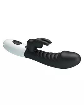 PRETTY LOVE - NAUGHTY BUNNY 30-FUNKTIONEN-HASENVIBRATOR SCHWARZ