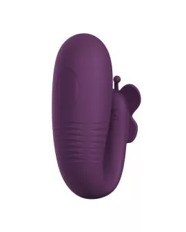 PRETTY LOVE - KLAY STOSS-EI-VIBRATOR, APP-STEUERUNG, LILA