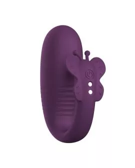 PRETTY LOVE - KLAY STOSS-EI-VIBRATOR, APP-STEUERUNG, LILA