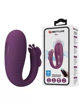 PRETTY LOVE - KLAY STOSS-EI-VIBRATOR, APP-STEUERUNG, LILA