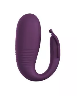 PRETTY LOVE - KLAY STOSS-EI-VIBRATOR, APP-STEUERUNG, LILA