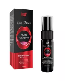 INTT – DEEP THROAT MORE PLEASURE ORAL SPRAY ERDBEERGESCHMACK