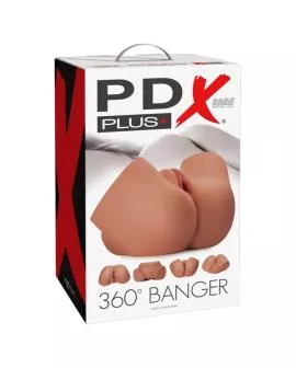 PDX PLUS – REALISTISCHER 360°-PO- UND VAGINA-MASTURBATOR