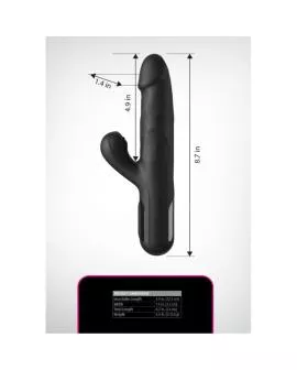 FETISH FANTASY SERIES - SONIX SILIKON-THRUSTER-HASE-VIBRATOR SCHWARZ