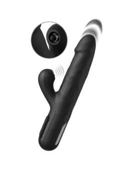 FETISH FANTASY SERIES - SONIX SILIKON-THRUSTER-HASE-VIBRATOR SCHWARZ