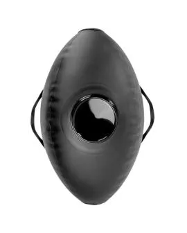 FETISH FANTASY SERIES - AUFBLASBARER LIEBESBALL MIT DILDO, SCHWARZ, 41,9 CM