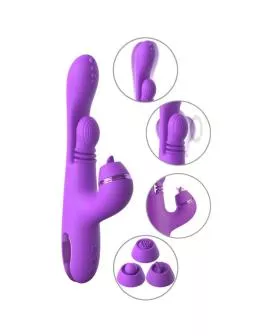 FANTASY FOR HER - INTIMOTION PULSE PRO VIBE RABBIT VIBRATOR LILA