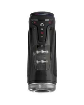 PDX ELITE - MOTO-BATOR PRO THRUSTING STROKER AUTOMATISCHER VIBRATIONS- UND WÄRME-MASTURBATOR 26,5 CM