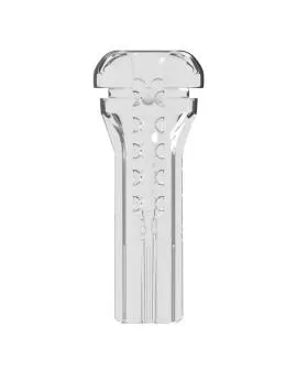 PDX ELITE – VIEWTUBE PLUS TRANSPARENTER STROKER MIT DURCHSICHT UND EZ-GRIP, 21 CM