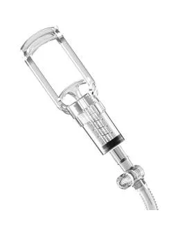 PDX ELITE - VIEWTUBE VAC XXL TRANSPARENTER STROKER MIT SAUGPUMPE 27,3 CM