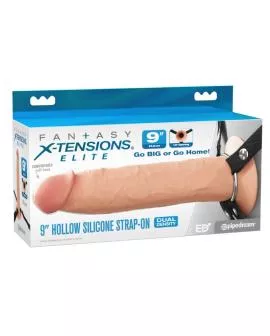 FANTASY X-TENSIONS - ELITE REALISTIC HOLLOW STRAP-ON 24,1 CM
