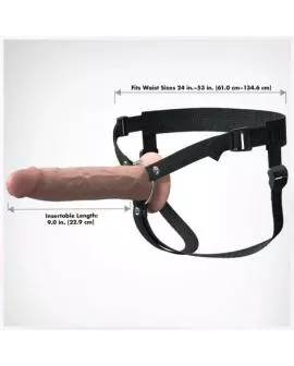 FANTASY X-TENSIONS - ELITE REALISTIC HOLLOW STRAP-ON 24,1 CM