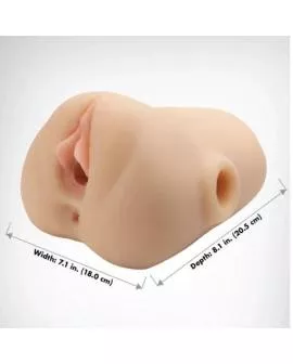 PDX PLUS – REALISTISCHER VAGINA-PUSSY-POOUNDER-SQUEEZE-STROKER 18 CM