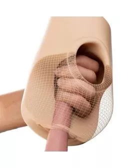 PDX PLUS – REALISTISCHER VAGINA-PUSSY-POOUNDER-SQUEEZE-STROKER 18 CM