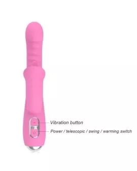 NALONE - T-MAY MAGIC STICK RABBIT VIBRATOR - ROSA