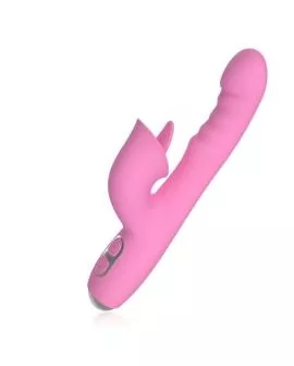 NALONE - T-MAY MAGIC STICK RABBIT VIBRATOR - ROSA
