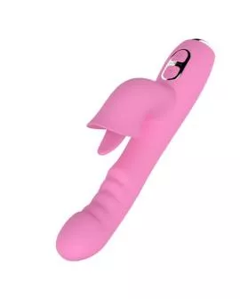 NALONE - T-MAY MAGIC STICK RABBIT VIBRATOR - ROSA