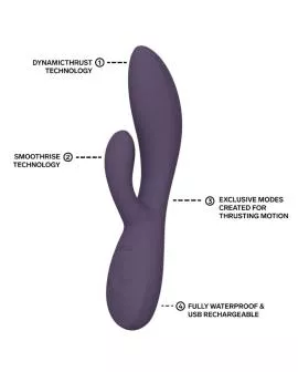 LELO - INA THRUST RABBIT STOSSVIBRATOR LILA