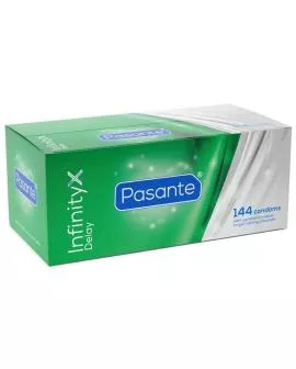 PASANTE - GERIPPTE PASSION-KONDOME BOX 144 EINHEITEN