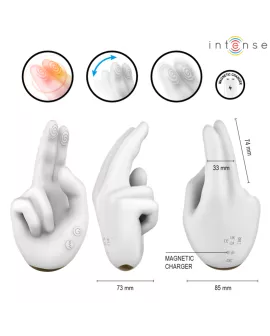 INTENSE - JIMMY HANDGEFORMTER MULTIFUNKTIONSSTIMULATOR MIT VIBRATION UND WÄRME