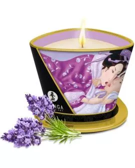 SHUNGA - MASSAGEKERZE LAVANDER 170 ML