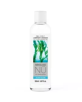 MIXGLISS – 2-IN-1-GLEITGEL UND MASSAGEGEL AUF WASSERBASIS MIT NURU-ALGEN, 150 ML