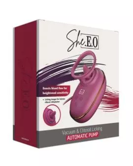 SHE.E.O - AUTOMATISCHE KLITORASSTIMULATIONSPUMPE MIT LECKEFFEKT (LILA)