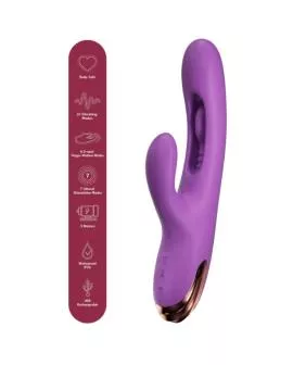 SHE.E.O - HASEN-G-PUNKT-VIBRATOR MIT DIGITALER BEWEGUNG, LILA