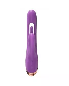 SHE.E.O - HASEN-G-PUNKT-VIBRATOR MIT DIGITALER BEWEGUNG, LILA