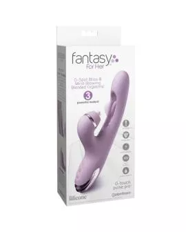 FANTASY FOR HER - G-TOUCH PULSE PRO LILA G-SPITZE & KLITORIS-RABBIT-VIBRATOR