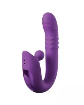 FANTASY FOR HER - HARMONI PRO PURPLE G-SPOT & CLITORAL RABBIT VIBRATOR
