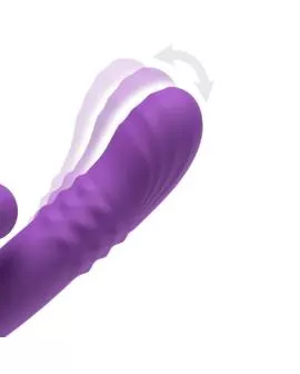 FANTASY FOR HER - HARMONI PRO PURPLE G-SPOT & CLITORAL RABBIT VIBRATOR