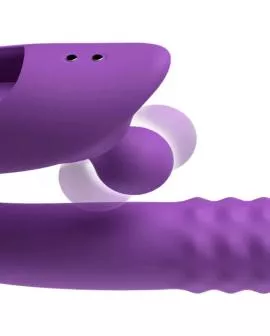 FANTASY FOR HER - HARMONI PRO PURPLE G-SPOT & CLITORAL RABBIT VIBRATOR
