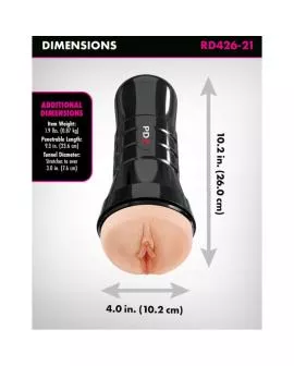 PDX EXTREME - SUPER SAFTIGE NASSE MUSCHIS XXL LEICHTER MASTURBATOR