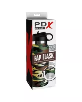 PDX PLUS - FAP FLASK HAPPY CAMPER DISKRETER MASTURBATOR-TARNUNG