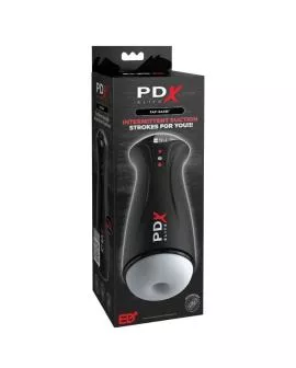 PDX ELITE - FAP-GASM TRANSPARENTER  MASTURBATOR MIT INTERMITTIERENDER SAUGUNG