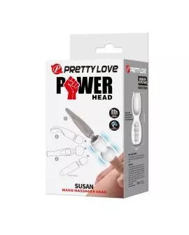 PRETTY LOVE – SUSAN POWER HEAD WAND MASSAGEAUFSATZ Ø 6,5 CM