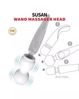 PRETTY LOVE – SUSAN POWER HEAD WAND MASSAGEAUFSATZ Ø 6,5 CM