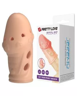 PRETTY LOVE - SOCKER STRUKTURIERTE PENISHÜLLE NATUR
