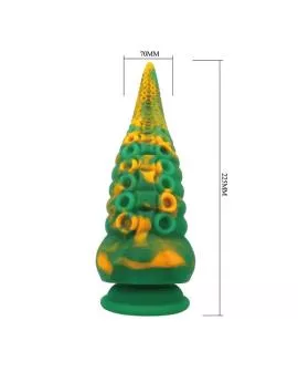 POWER MONSTERS – ABYSSAL COLOSSUS BICOLOR FANTASY SILIKONDILDO 22,5 CM Ø 6 CM
