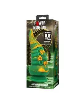 POWER MONSTERS – ABYSSAL COLOSSUS BICOLOR FANTASY SILIKONDILDO 22,5 CM Ø 6 CM