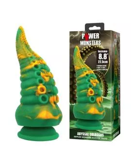 POWER MONSTERS – ABYSSAL COLOSSUS BICOLOR FANTASY SILIKONDILDO 22,5 CM Ø 6 CM