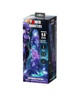 POWER MONSTERS - DUSKWALKER SENTINEL DREIFARBIGER AUFBLASBARER FANTASY-SILIKONDILDO 23 CM Ø 5 CM